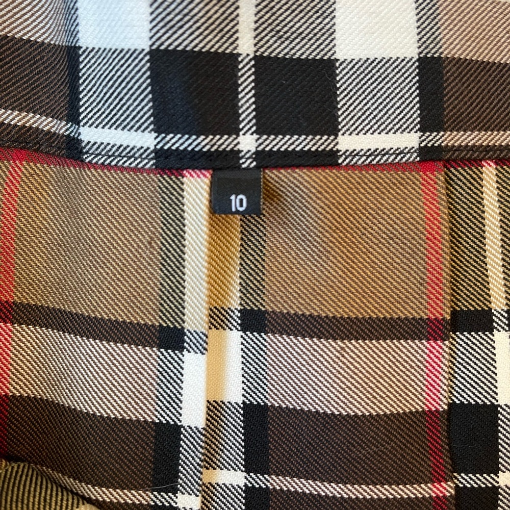 NWT Love Too True (LTT) Ashley Plaid Pleated Skirt - Picture 7 of 7